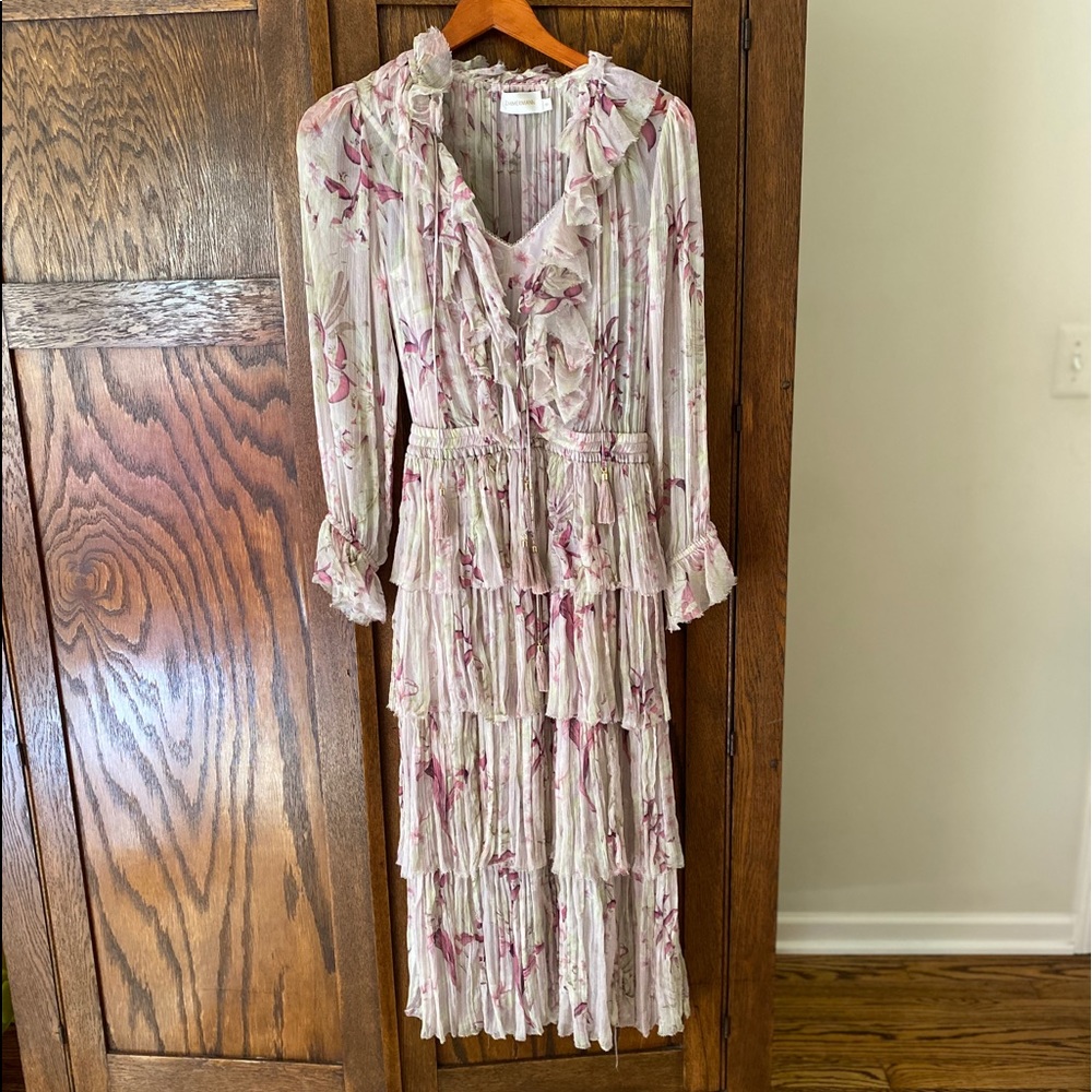 Zimmermann floral dress